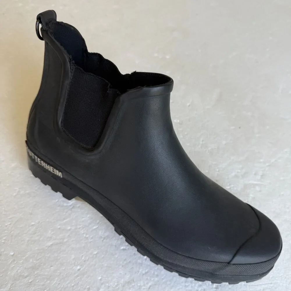 Stutterheim x Novesta Chelsea Rainwalker waterproof Rain Boots Black Size 10